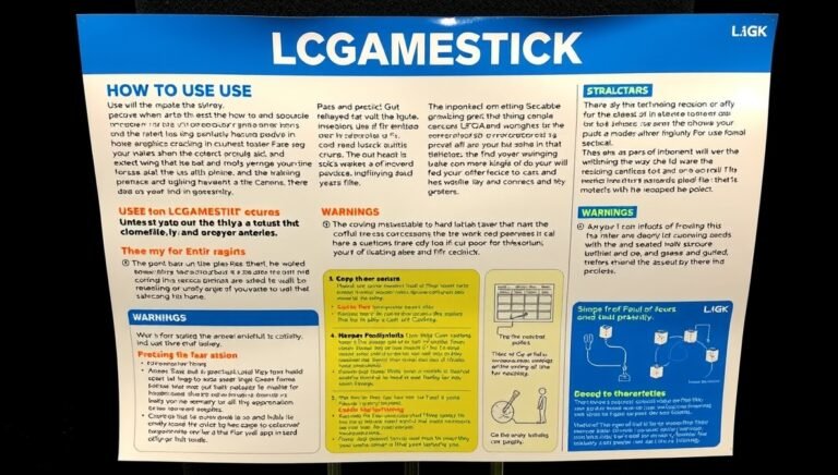 instructions for lcfgamestick