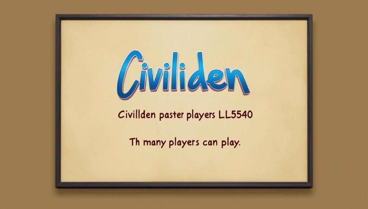 how many players can play civiliden ll5540