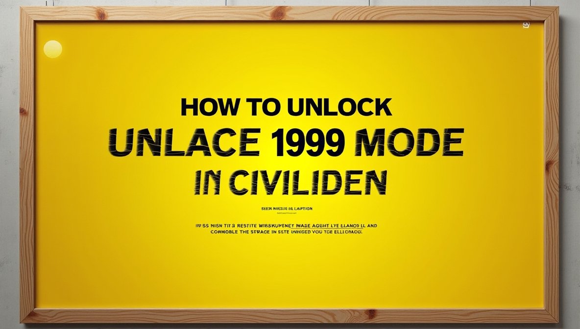 how to unlock 1999 mode in civiliden ll5540