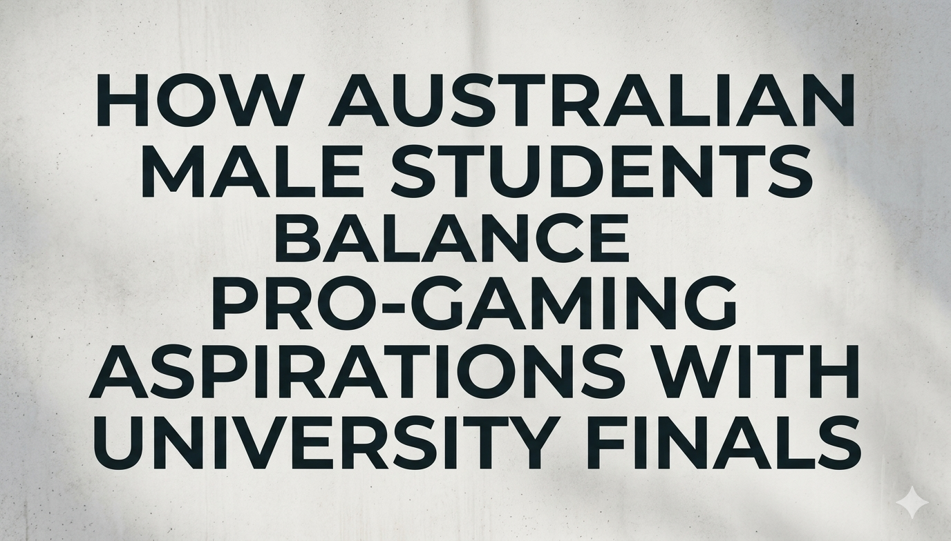 How Australian Students Balance Pro-Gaming Aspirations with University Finals
