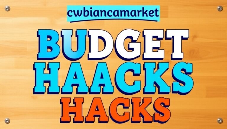 budget hacks cwbiancamarket