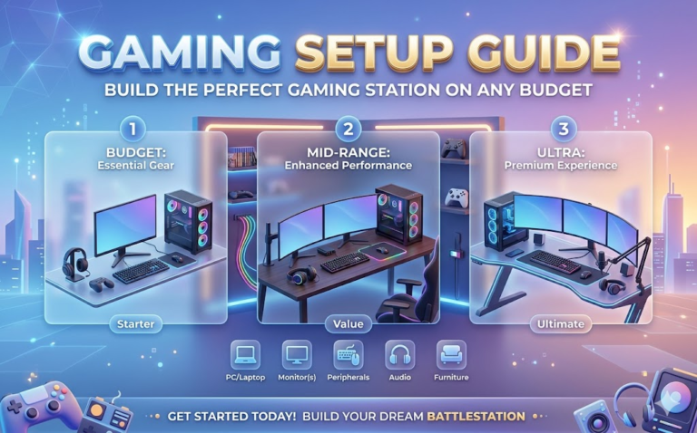 Gaming Setup Guide: Build the Perfect Gaming Station on Any Budget
